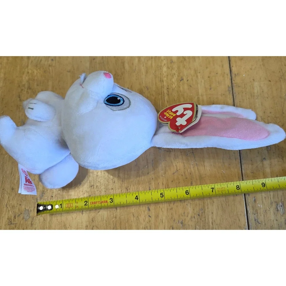 Ty Lot of 3 The Secret Life of Pets Plush Stuffed Animal Toy Mel Gidget Snowball